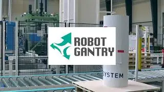 Gantry robot; palletizing; roll handling; reel handling