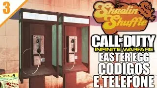 EASTER EGG USANDO O TELEFONE E ENCONTRANDO OS SIMBOLOS - Shaolin Shuffle - Infinite Warfare - PT 3
