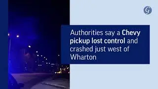 Man Injured After Single-Vehicle Crash on FM 102 Near County Road 228 in Wharton Count