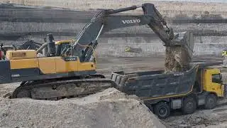 India 🇮🇳 trucks loading congratulations manig Volvo Construction equipment excavator volvo 