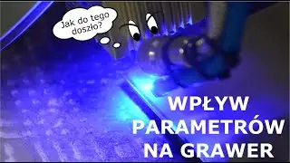 Wpływ parametrów na grawer | Jak dobrać parametry do grawerowania stali nierdzewnej | Laser GRBL 40W