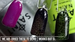 Crack Gel Nail Polish - Demo Video by Saint Nails