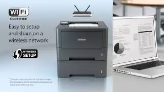 Brother High-Speed Laser Printer with Wireless Networking | HL-5470DWT