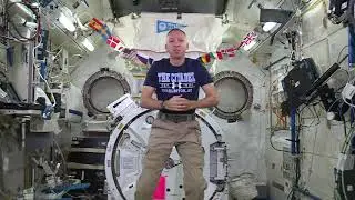 Col. Randy Bresnik Celebrates The Citadel's 175th Anniversary from the ISS