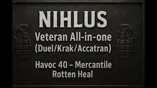 Veteran All-in-one (Duel/Krak/Accatran) 40 cool run - 2.6m damage