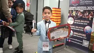 Little Negro - Claude Debussy. Singapore's 2025 Champs Universal Music Competition