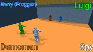 Sumotori Fortress 2 ft. Berry (frogger), Sonic.EXE (Classic) & Luigi