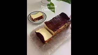 Basque Burnt Cheesecake with Mahnaz#shorts