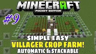villager food farm #unlimited #poketedition #farm