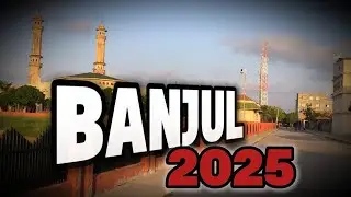 Exploring the clean streets of Banjul in The Gambia