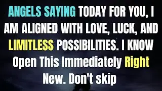GOD WARNS, ANGELS SAYING TODAY FOR YOU, I AM ALIGNED WITH LOVE, LUCK, AND#godmessage #jesusmessage