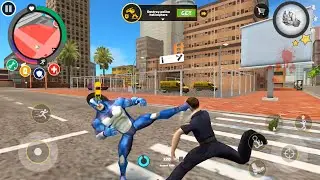 Rope Hero Vice Town (New Fighting Skill) Games Kon &ndash; HD Android Gameplay