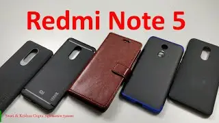 [Part 1] Best Accessories for Xiaomi Redmi Note 5 ! (Back Case & Cover)