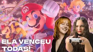 EU NÃO CONSIGO VENCER ELA! 😭🏆 | Mario Kart com a Cake