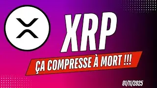 XRP &Ccedil;A COMPRESSE &Agrave; MORT 😍 A QUAND LE BIG BREAKOUT ?🔥 ANALYSE CRYPTO