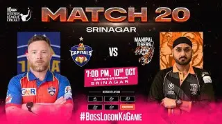 #LLC Live Match 20 : India Capitals VS Manipal Tigers | Legends League Cricket 2024