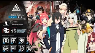 [Arknights] CC#7 Daily Day 1-2 Max Risk ; 5 ops
