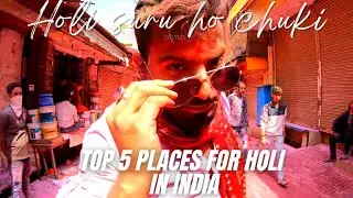 Best places for Holi celebration in India 2022