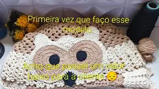 Primeira vez que faço esse modelo de peça. Acho que passei um valor baixo para a cliente 😔.