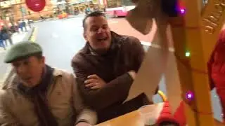 Wee Toast Tours cycle around Belfast Christmas Market