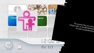 I set parental controls on my Wii and this happened