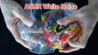 [ASMR] White Noise - Crumpling Paper And Plastic Sheet (No Talking)