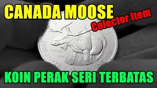 Canada Moose 2012 Wildlife Series Silver Coin