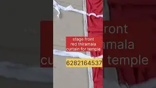 stage curtain for Malabar devaswom board | stage curtain for Cochin devaswom board | stage curtains