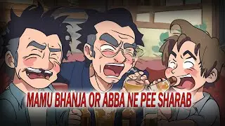Aba vs bachay bb ki vince parody #funny #animation