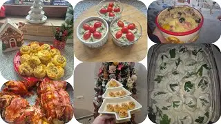 Ouă umplute/rulouri aperitiv umplute/Salata de vinete/salata orientala/RULADĂ de carne!