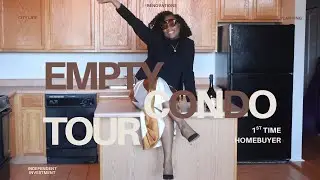 I bought my first home (condo)!!| Empty condo tour!