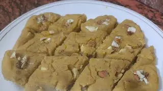 Chana Dal Burfi recipe ✨😋 #tasty #dessert #dalrecipe #homemaderecipe #ytvideo #vsfoodrecipe 