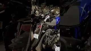 Late night meetup Gujarat bikers community @davidmoses8122 @makkkbhai @HKRRiderAhmedabad