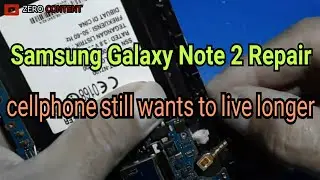 Samsung Galaxy Note 2 N7100 | Repair Power Button and All Case