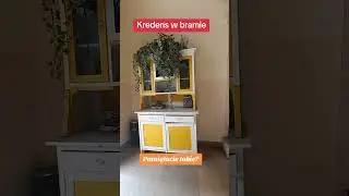 Kredens za bramą #krak&oacute;w#kredens#śwanny #restauracja#ozdoba#mebel #staroć