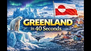 Greenland in 40 Seconds | The Ice Giant That Shapes Earth&rsquo;s Future