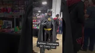 #batman cosplayers at SC #comiccon #cosplay #darkknight #harleyquinn #adamwest #riddles #thebatman