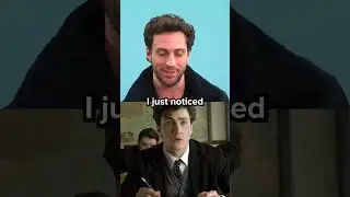 Aaron Taylor-Johnson tries to EYE-dentify himself👀 #shorts