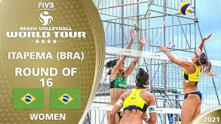 Andressa/Vitoria vs. Maria Antonelli/Fernanda - Women's Round of 16 | 4* Itapema 2021