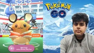 Pok&eacute;mon GO Dedenne Wearing A Holiday Attire Outfit Raid