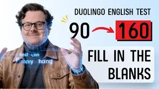 Score Higher | Duolingo English Test Fill in the Blanks | Word Completion Strategy Explained Sample