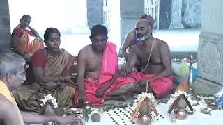 Homa performed during Yalagach Gudi Jeernoddhara, Dec 2015, few moments