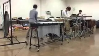 【打楽器３重奏】ディベルティメント ～3人の打楽器奏者のために～【信州大学吹奏楽団】ジェリーグラステイル作曲