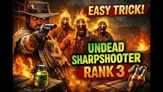 EASY Trick for Undead Sharpshooter Rank 3 | RDR Undead Nightmare