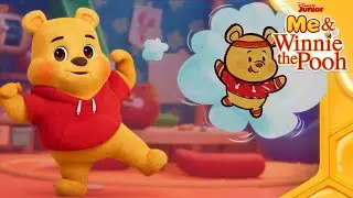Winnie the Pooh's Morning Routine ☀️ | Me & Winnie the Pooh🍯 | Vlog 8 | @disneyjr