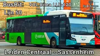BusRit: VDL Citea LLE-120 | Arriva 8776 Lijn 50 | Leiden - Sassenheim