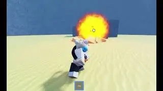 Roblox Studio : Hiken/ Fire ball R6 Showcase (For my game)