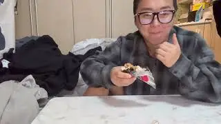 Triangular Kimbap korean mukbang