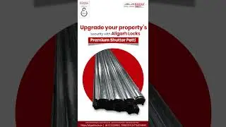 Aligarh Lock's premium shutter patti |TATA STEEL |  Shutter patti