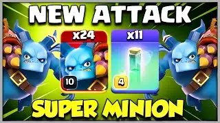 SUPER MINION-INVISIBILITY SPELL is NEW ATTACK!! Best TH14 Attack Strategy Clash of Clans